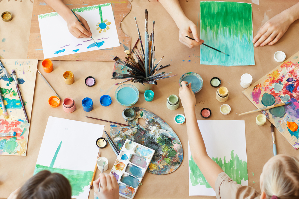 Host art classes after school or on weekends to raise money for your middle schoolers.